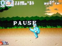 une photo d'Ã©cran de Double Dragon 3 sur Sega Megadrive